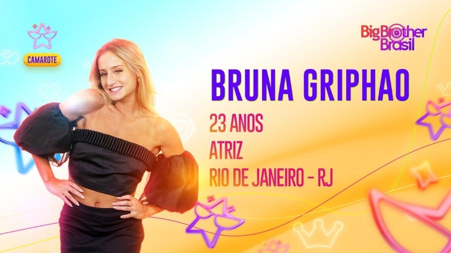 Bruna Griphao é confirmada no BBB 23 no Camarote - Divulgação/Globo