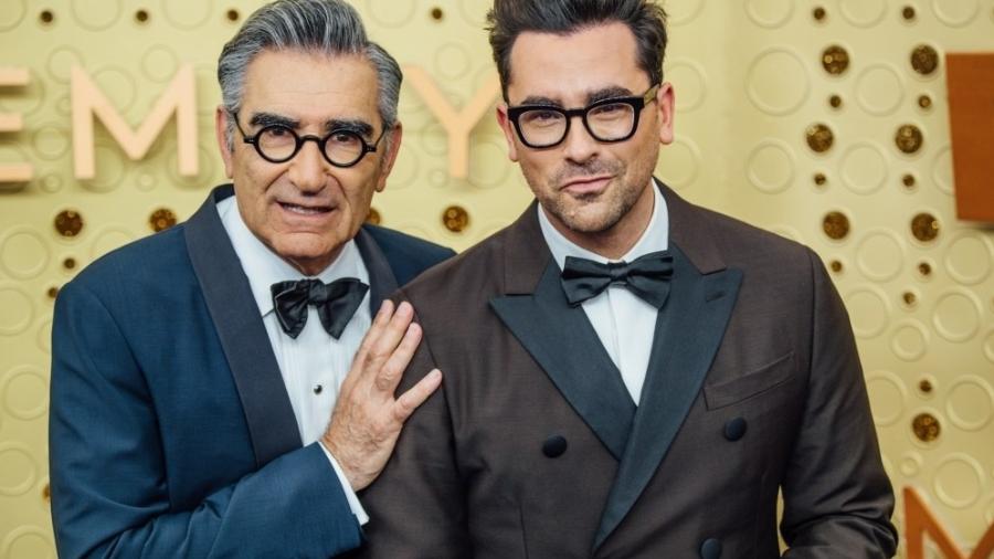 Eugene Levy e Dan Levy vão apresentar o Emmy 2024