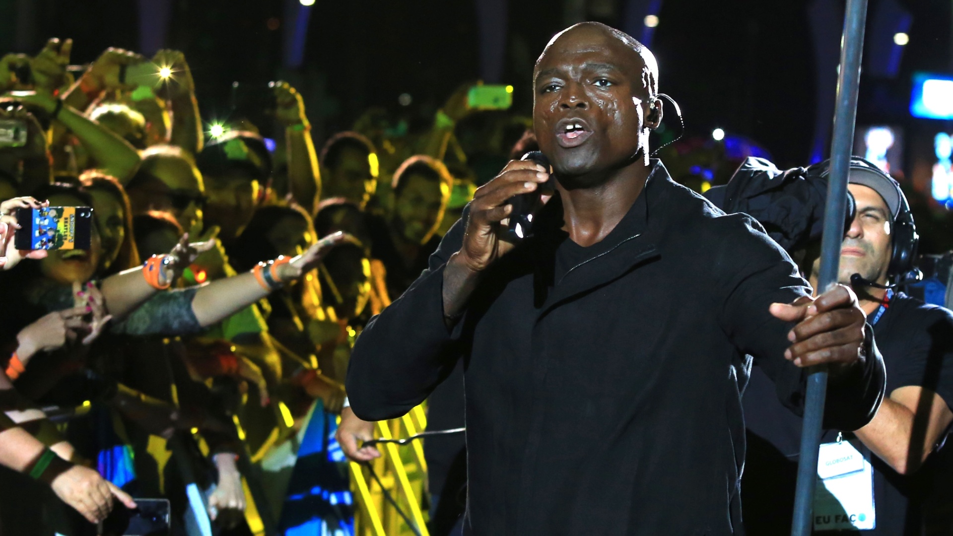 20.set.2015 - Seal se apresenta no palco Mundo no terceiro dia do Rock in Rio 2015 - Marco Antonio Teixeira/UOL