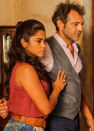 Lucy Alves, Domingos Montagner e Rayza Alcântara em "Velho Chico" - Divulgação - Divulgação