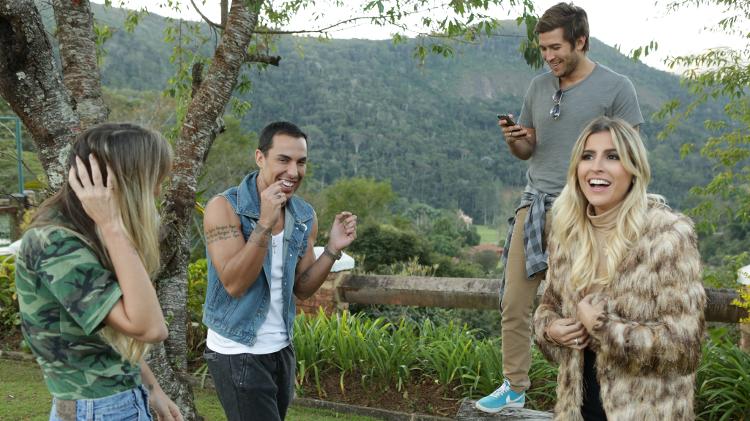 Lu D'Angelo, Bruno Maffei, Danyel Marinho e Dandynha Barbosa no "Alto Leblon" - Divulgação - Divulgação