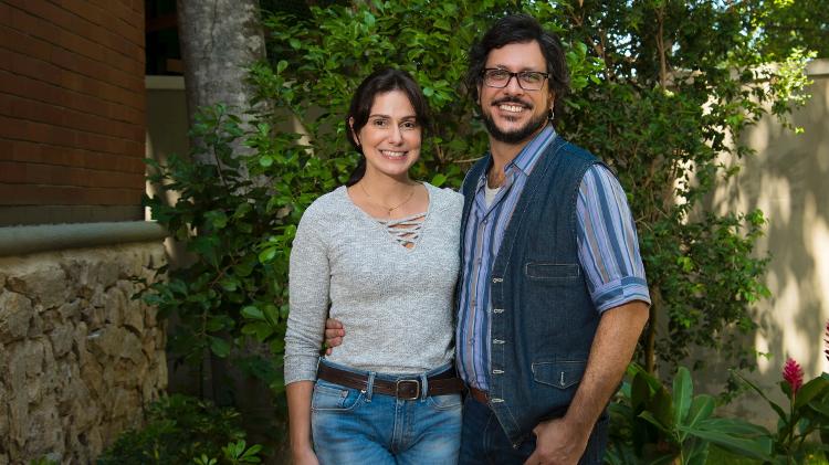 Lúcio Mauro Filho vive Roney Romano, e Aline Fanju, Josefina, em "Malhação: Viva a Diferença" - Cesar Alves/Divulgação/TV Globo - Cesar Alves/Divulgação/TV Globo