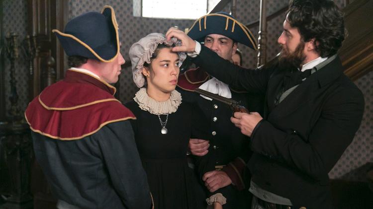 Miss Liu enfrenta Thomas - Rafael Campos/Divulgação/TV Globo - Rafael Campos/Divulgação/TV Globo