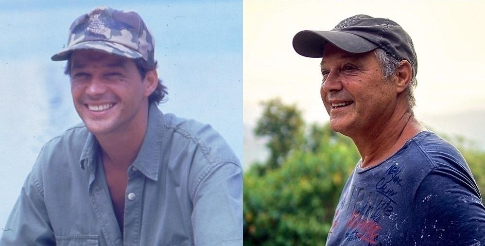 André de Biase como Lula em "Armação Ilimitada", sucesso nos anos 80, e atualmente - Divulgação e Reprodução/Instagram/andredebiase