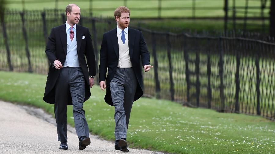 Príncipe William e príncipe Harry - Getty Images