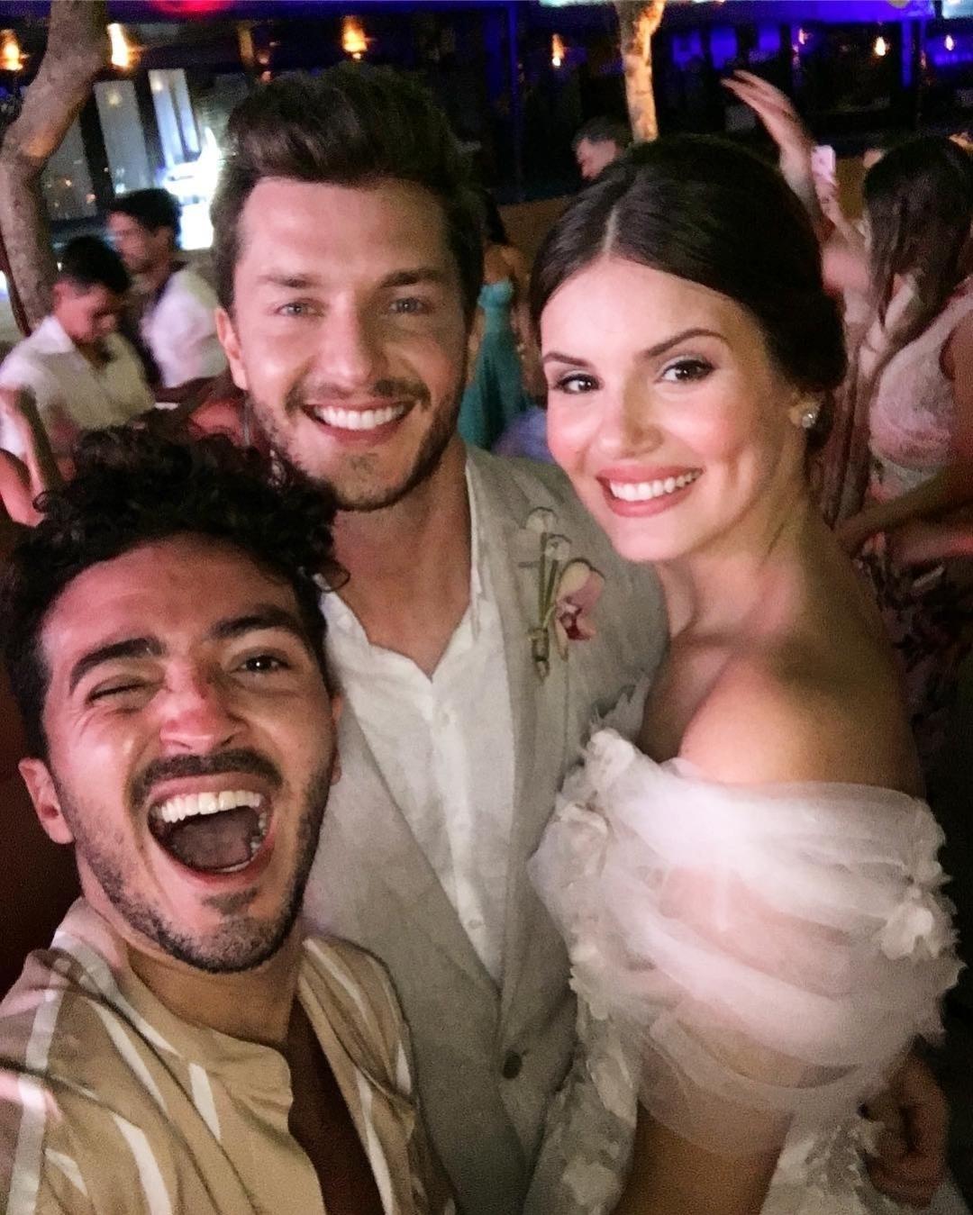 DJ Felipe Mar tocou no casamento de Camila Queiroz e Klebber Toledo - Reprodução/Instagram