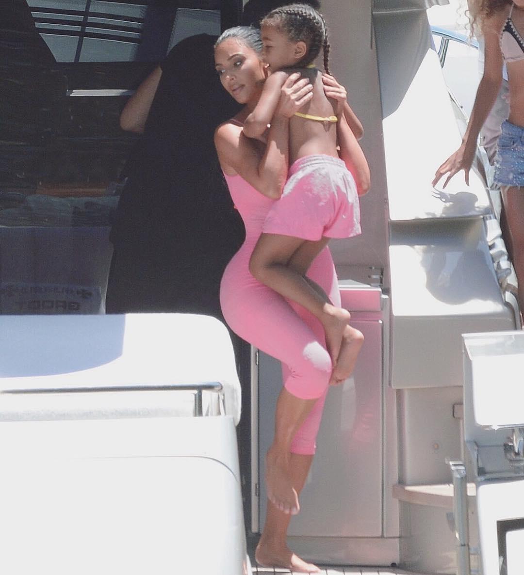 Kim Kardashian e North - Reprodução/Instagram