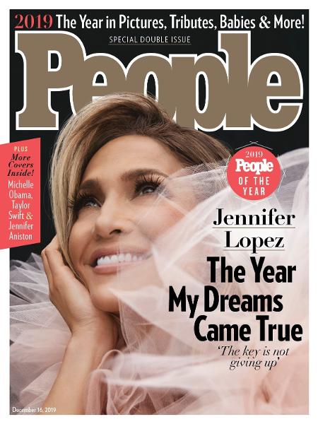 Jennifer Lopez na capa da revista People dedicada às Pessoas do Ano - Divulgação