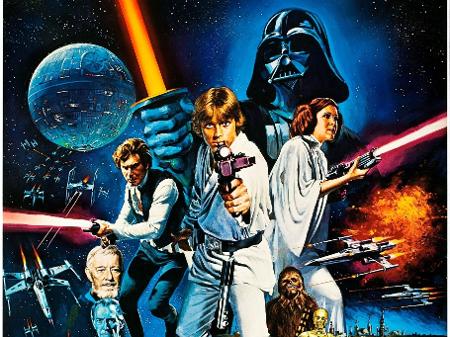 Cartaz de "Star Wars: Uma Nova Esperança". O ideal é que você comece por esse filme - divulgação/Lucasfilm/Disney