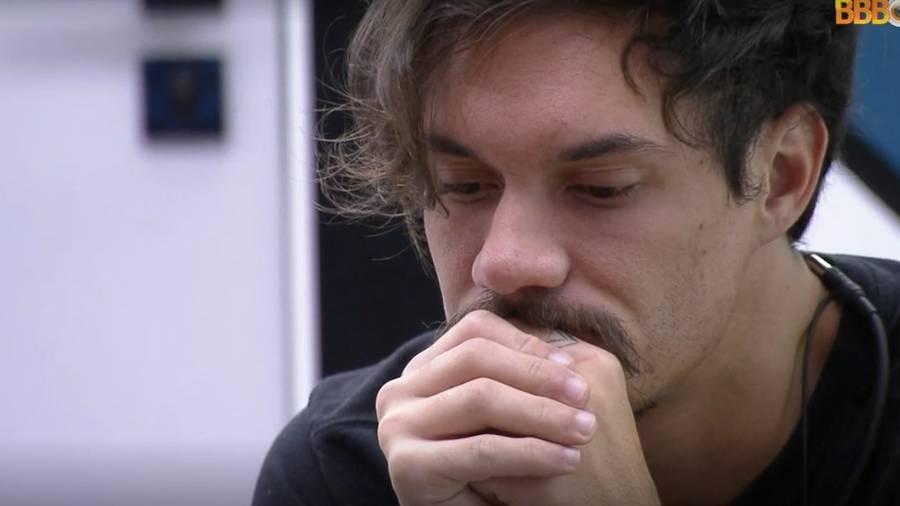  BBB 22: Sem saber de paredão falso, Eliezer acredita que será eliminado nesta terça - Reprodução/Globoplay