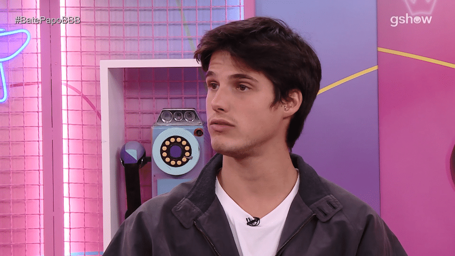 Gabriel revê comentário racista com Bruno: será que entendeu? - Reprodução/Globoplay