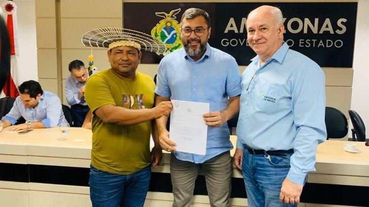 Parte da comunidade indígena Mura declarou apoio à empresa Potássio do Brasil Parte da comunidade indígena Mura declarou apoio à empresa Potássio do Brasil