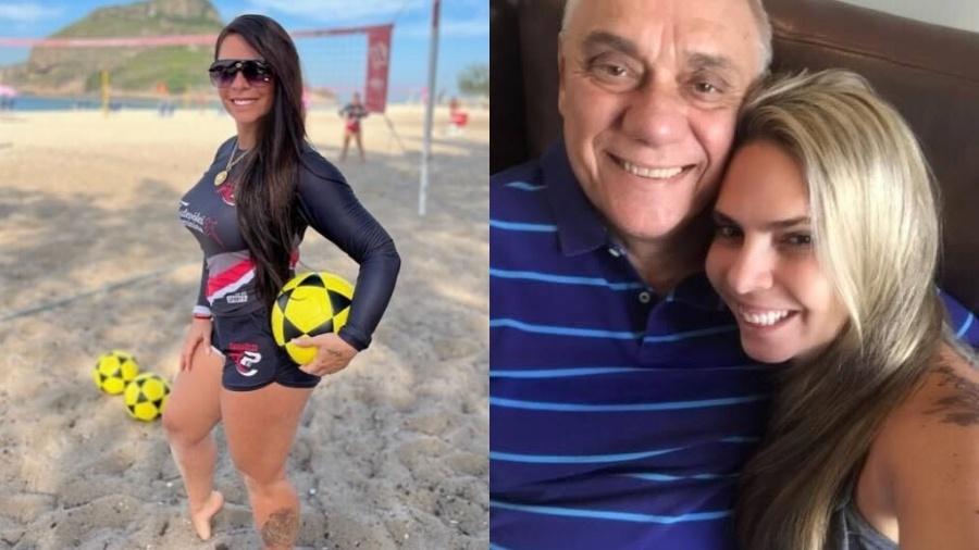 Luciana Lacerda, viúva de Marcelo Rezende, tornou-se atleta de futevôlei