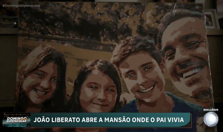 Domingo Espetacular mostra imagens da mansão de Gugu Liberato