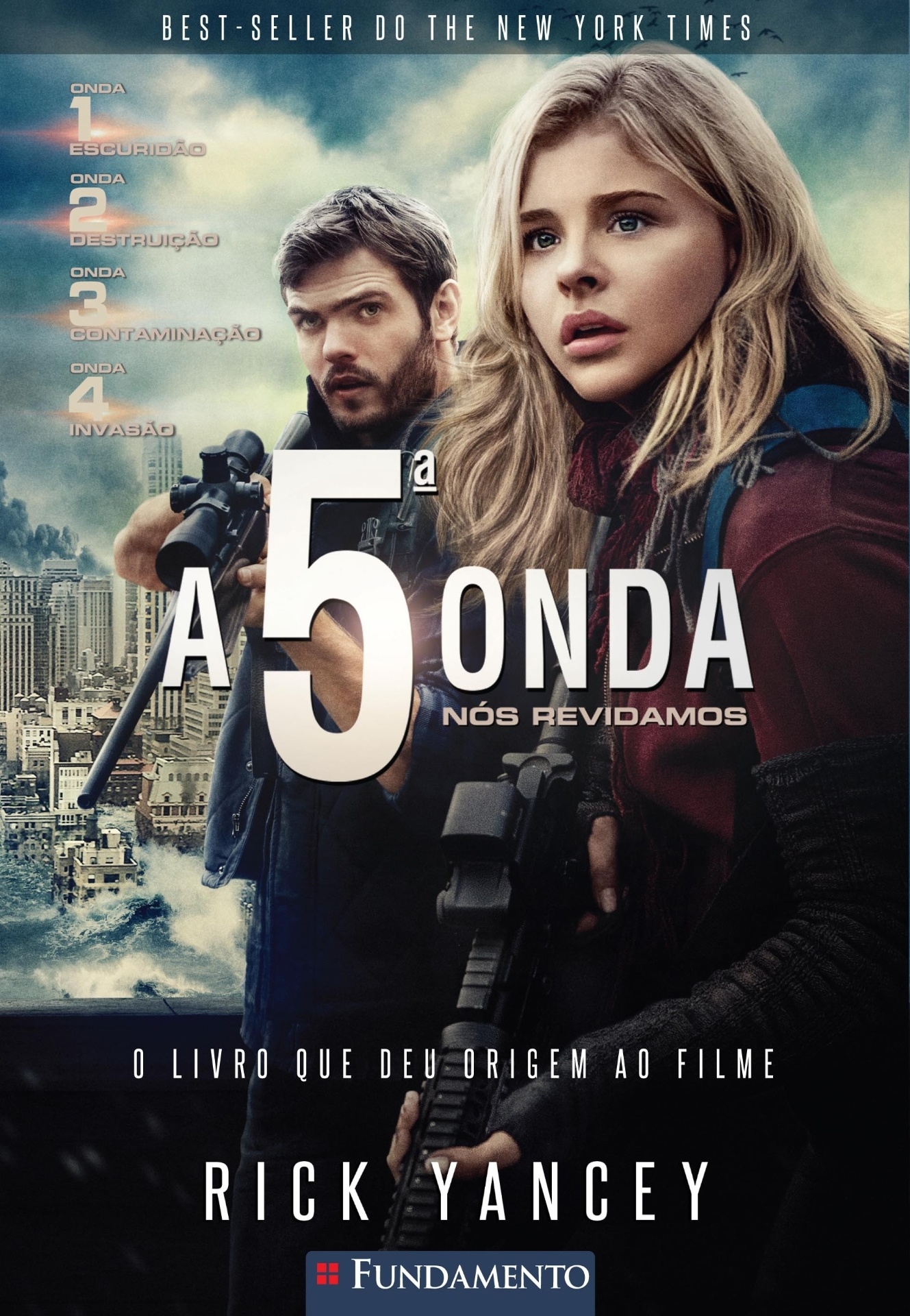 Capa do livro "A 5ª Onda", lançado no Brasil pela editora Fundamento - Divulgação/Editora Fundamento
