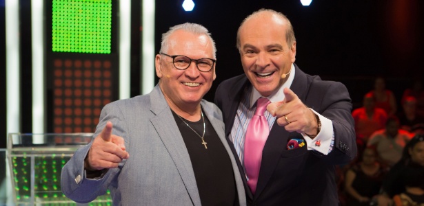 Marcelo de Carvalho e o empresário Sidney Oliveira - Artur Igrecias/Rede TV! - Artur Igrecias/Rede TV!