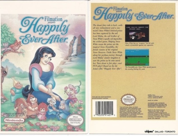 Jogo de "Happily Ever After" foi engavetado em 1991 - Reprodução