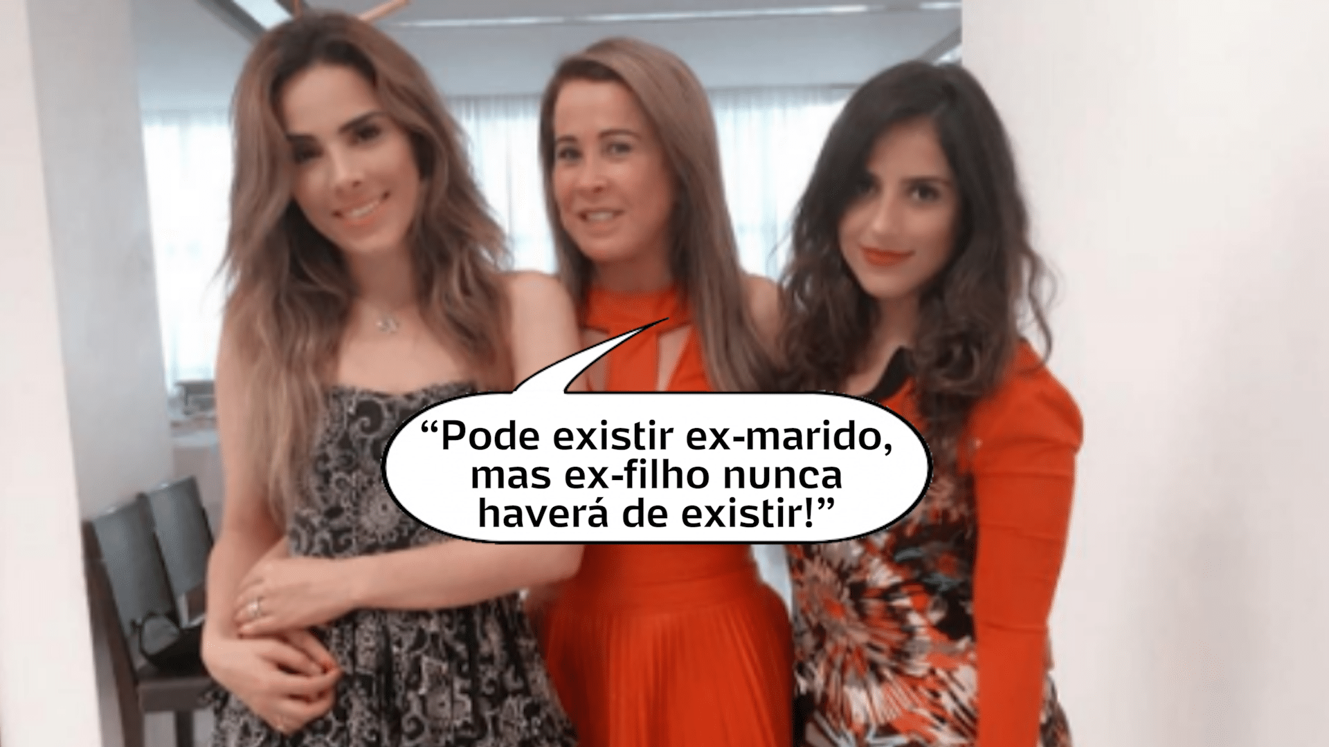 Em outro canto da Zilu celebrou o Natal com as filhas, Wanessa e Camilla, e disparou indiretas. No Instagram, ela escreveu que existe ex-marido, mas não existe ex-filho, e os seguidores entenderam o recado para Zezé - Montagem/UOL