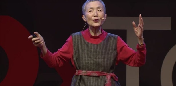 Masako Wakamiya tem 81 anos e lançou jogo para iPhone - Reprodução/TEDx