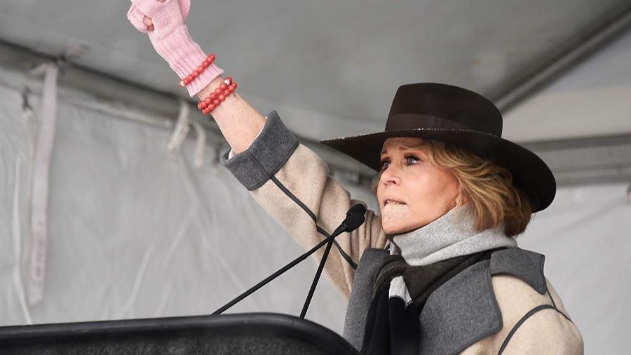 A atriz Jane Fonda - Divulgação