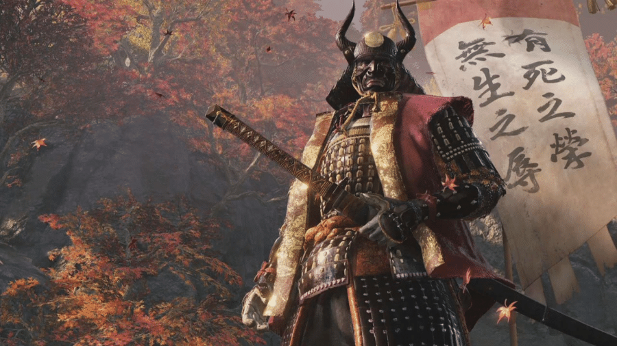 Um dos inimigos poderosos de "Sekiro: Shadows Die Twice", game mais recente da FromSoftware - Reprodução