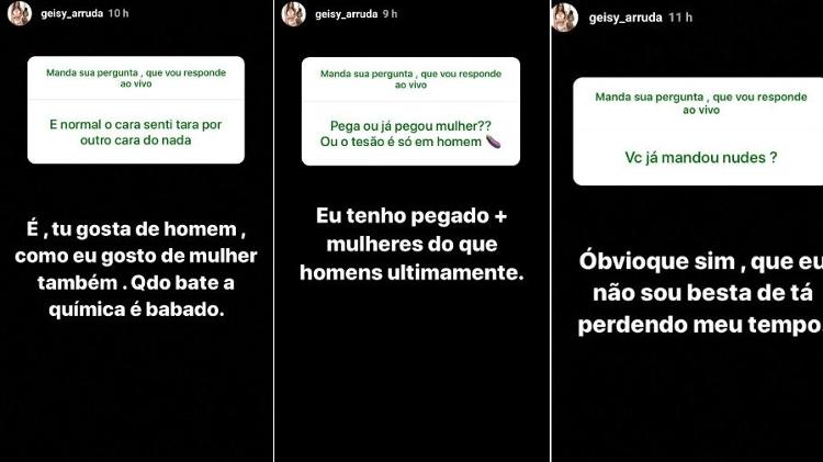 Geisy Arruda diz que está "pegando mais mulheres" - Reprodução/Instagram - Reprodução/Instagram