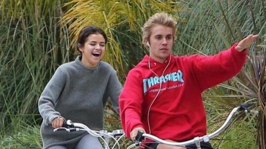 Selena Gomez e Justin Bieber - Reprodução/Twitter