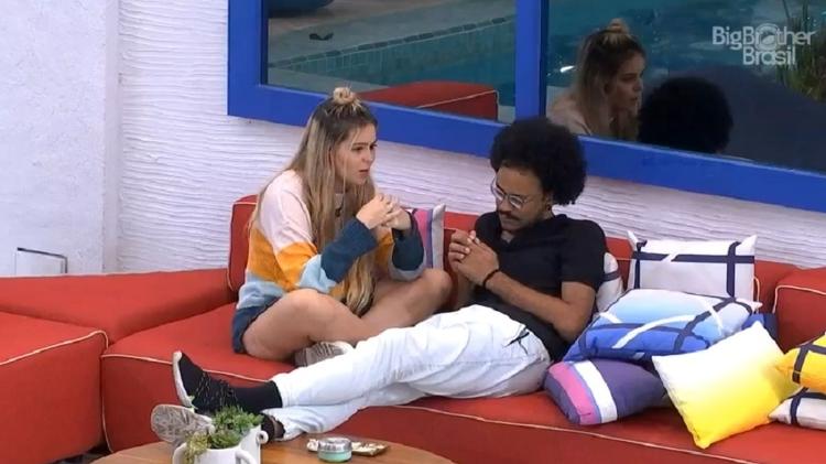 BBB 21: Viih Tube e João Luiz comentam sobre votos em Juliette no último paredão - Reprodução/Globoplay - Reprodução/Globoplay
