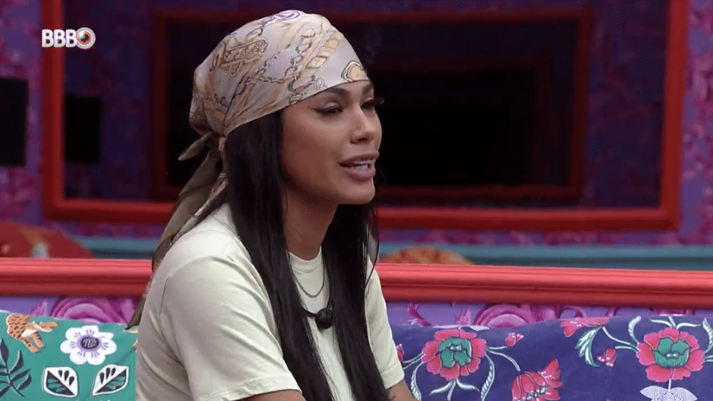 BBB 21: Pocah no quarto colorido - Reprodução/Globoplay