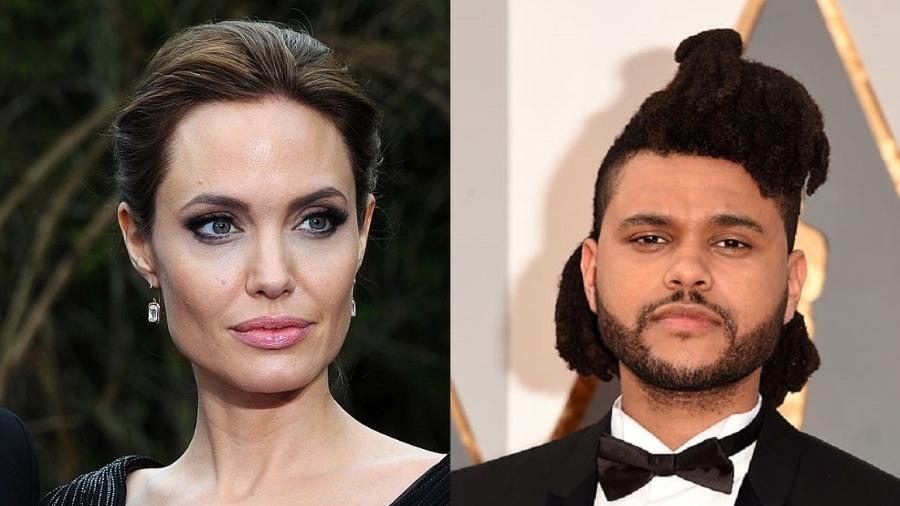 Angelina Jolie e The Weeknd jantaram juntos em Los Angeles - Getty Images