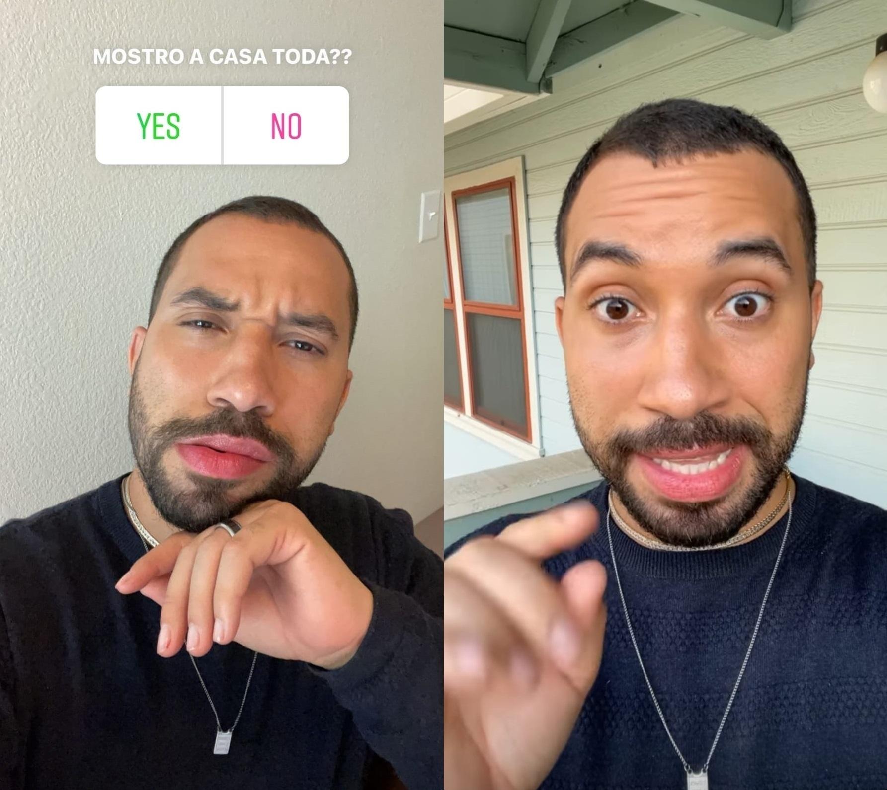 Gil do Vigor faz tour de sua casa nos EUA - Reprodução/Instagram