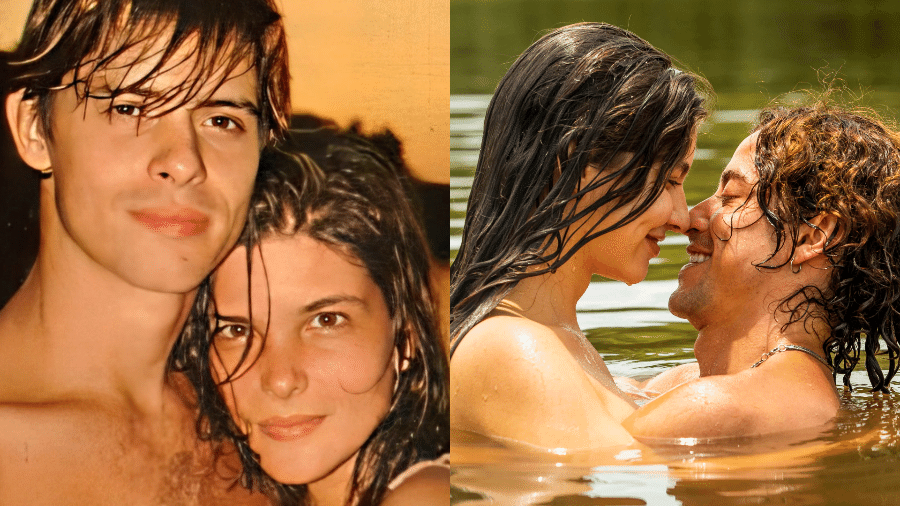 Marcos Winter e Cristiana Oliveira interpretaram Jove e Juma em "Pantanal" de 1990 - Reprodução