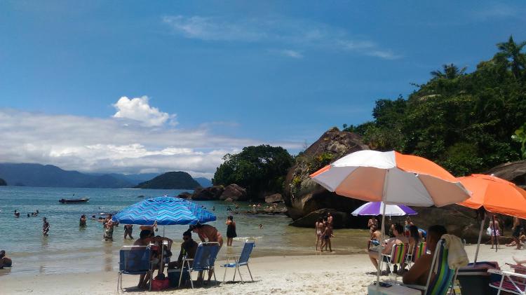 Praia central de Ubatuba: nova taxa deve ser usada para 'reverter' os impactos do turismo - Alessio Bento/Unsplash - Alessio Bento/Unsplash