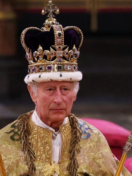 Rei Charles 3º é coroado na Abadia de Westminster - Richard Pohle - WPA Pool/Getty Images
