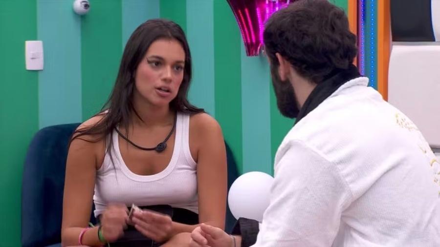 BBB 24: Alane cita papo com Davi perigoso