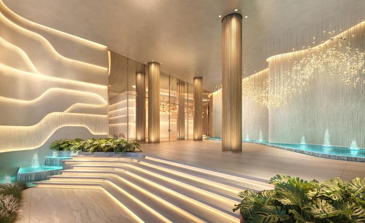 Lobby da torre Lobby da torre