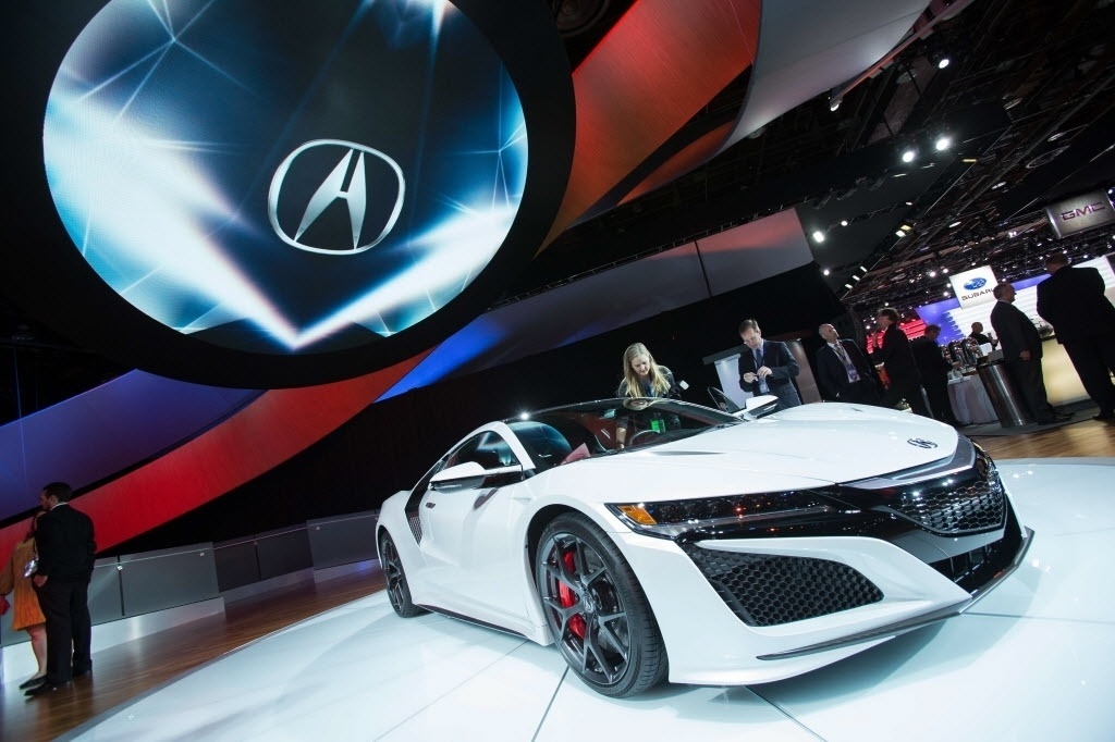 Acura NSX 2017 Concept - Geoff Robins/AFP