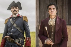 Capitão Tolentino e André vão se envolver em "Liberdade Liberdade" - João Cotta/TV Globo - João Cotta/TV Globo