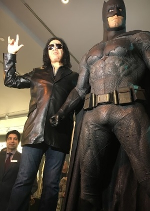 Gene Simmons na abertura da exposição Universo DC, nos estúdios da Warner Brothers - James Cimino/UOL - James Cimino/UOL