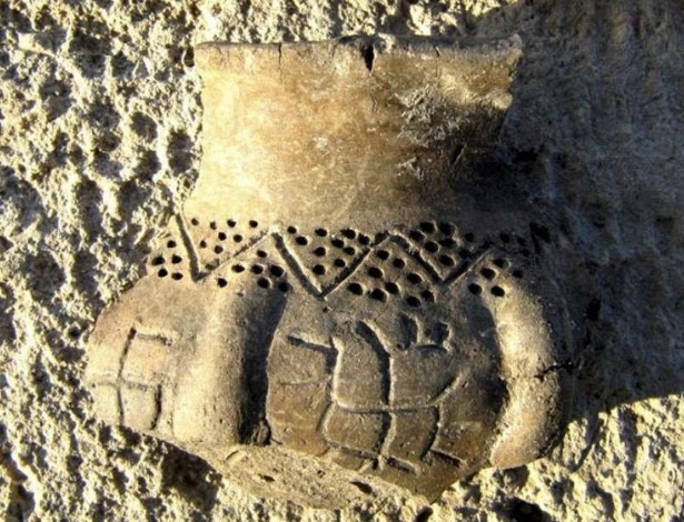 Imagem de pictograma descoberto na Bulgária: um dos mais antigos do mundo - Efe