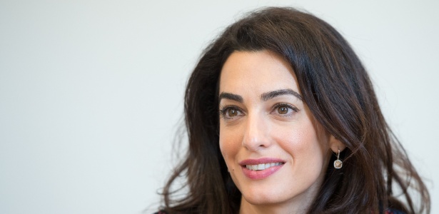 A advogada de direitos humanos internacionais Amal Clooney, mulher de George Clooney - AFP