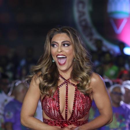 Juliana Paes é coroada a rainha da Grande Rio para o Carnaval 2018 - Daniel Pinheiro/AgNews 