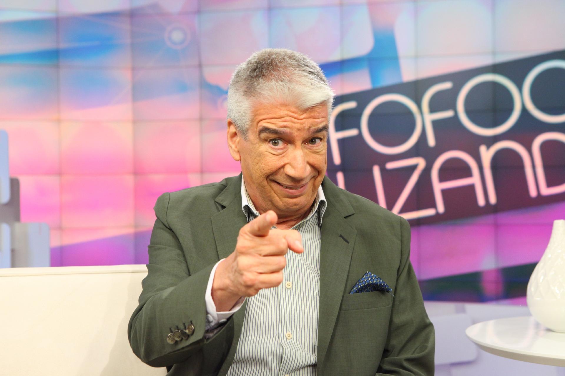 Décio Piccinini no "Fofocalizando" - Leonardo Nones/SBT