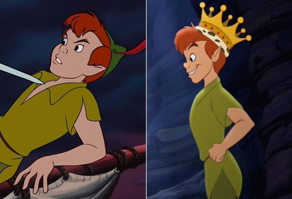 Cena das animações da Disney "Peter Pan" (1953) e "Peter Pan: De Volta à Terra do Nunca" (2002) - Divulgação