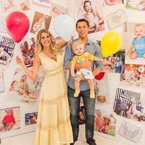 karina bacchi, amaury e enrico - Reprodução/Instagram