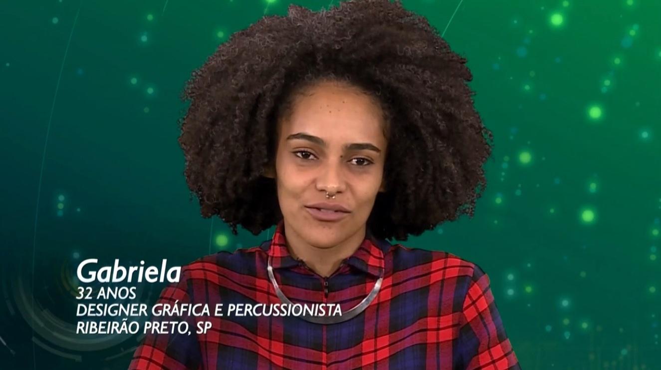 Gabriela é o sétima participante anunciada do "BBB19" - Reprodução/TvGlobo