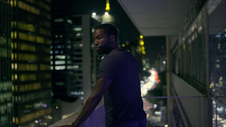 Cena gravada em edifício da Avenida Paulista, em "Striking Vipers", da série "Black Mirror" - Divulgação - Divulgação