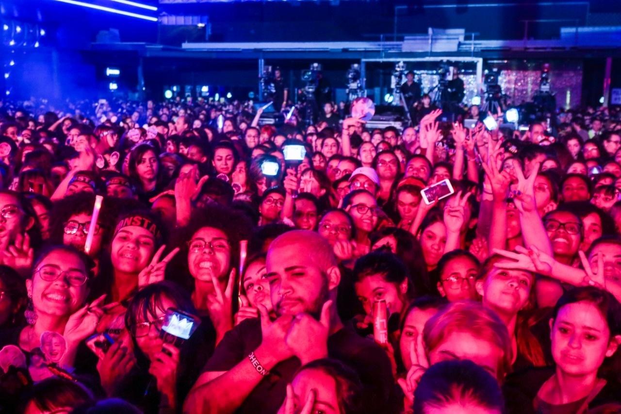 Grupo de k-pop Monsta X se apresenta no Espaço das Américas, em São Paulo - Mateus Verzola/UOL