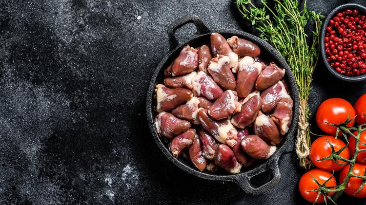 Coração de galinha - Vladimir Mironov/Getty Images/iStockphoto - Vladimir Mironov/Getty Images/iStockphoto