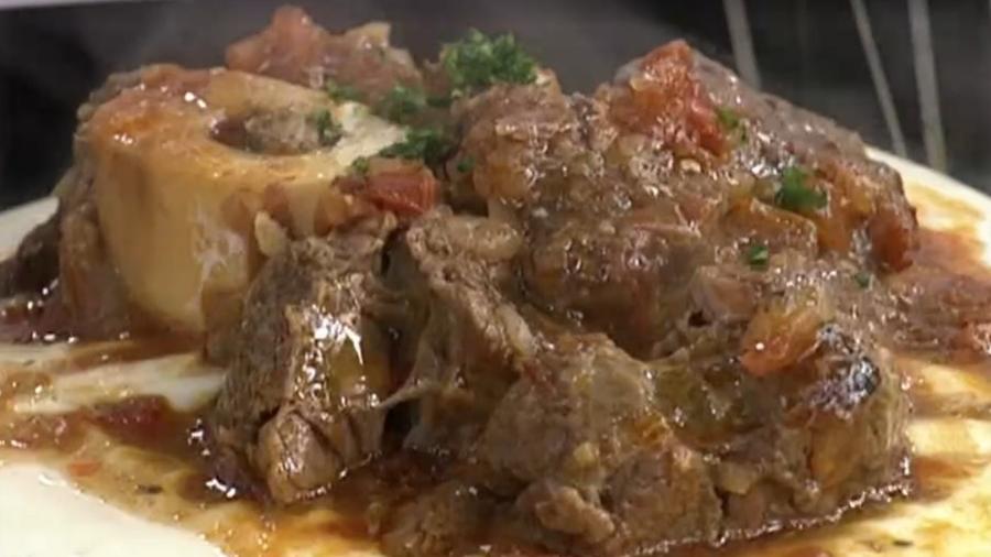 Ossobuco na panela de pressão feito por Ana Maria Braga - Reprodução/TV Globo